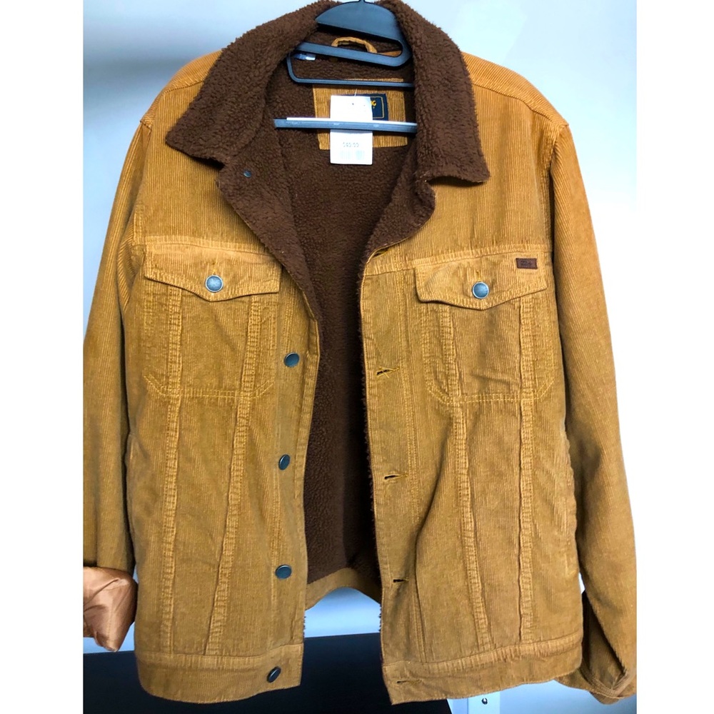 Brown corduroy jacket